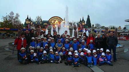 L'ensemble des participants à la sortie Europa Park !