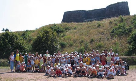 Plus de 140 personnes ont participé à cette visite de la citadelle de Bitche !