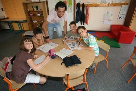 Travail et détente pour cet accueil de fin d'après-midi !